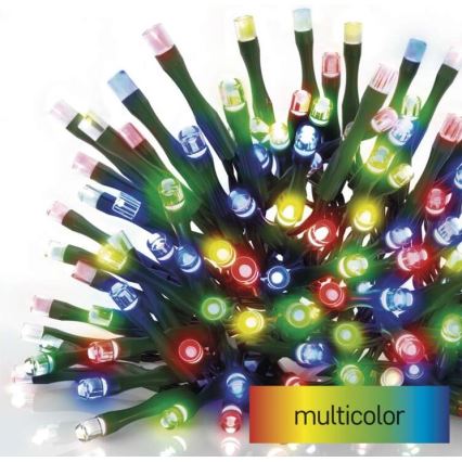 Ghirlandă LED de exterior 180xLED/23m IP44 multicolor