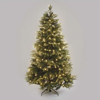 Ghirlandă LED de exterior, 240 LED, 8 moduri, 29 m, IP44, alb cald