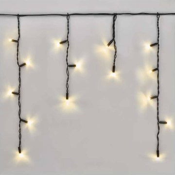 Ghirlandă LED de exterior 50xLED/3x0,4m IP44 alb cald