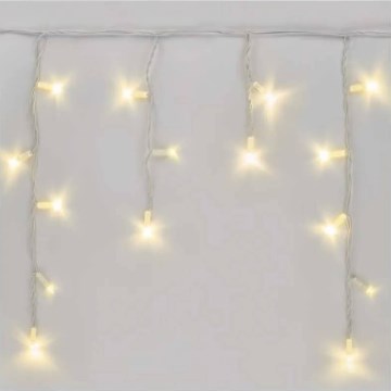 Ghirlandă LED de exterior 50xLED/3x0,4m IP44 alb cald