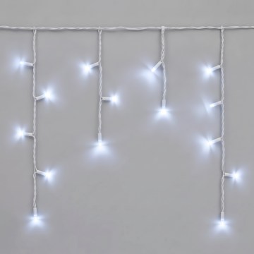Ghirlandă LED de exterior 50xLED/3x0,4m IP44 alb rece