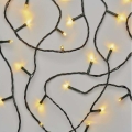 Ghirlandă LED de exterior 80xLED/3xAA, 6,1 m, IP44, alb cald