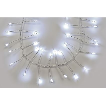 Ghirlandă LED de exterior 960xLED/8 funcții 9,6m IP44 alb rece