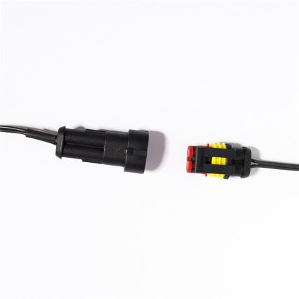 Ghirlandă LED de exterior FELICIA FILAMENT, 20 x E10, 19 m, multicolor/alb cald, IP44, fabricată în Cehia