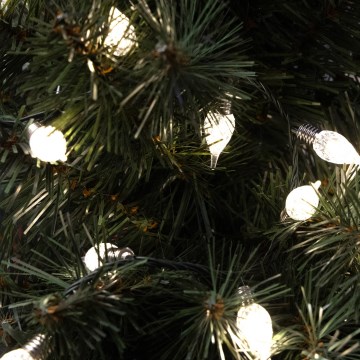 Ghirlandă LED de exterior LINE 200 LED, 12,75 m, IP44, alb cald