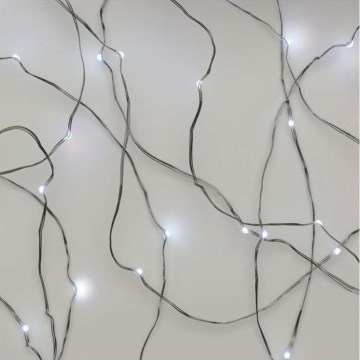 Ghirlandă LED de exterior pentru Crăciun 100xLED/15m IP44 alb rece
