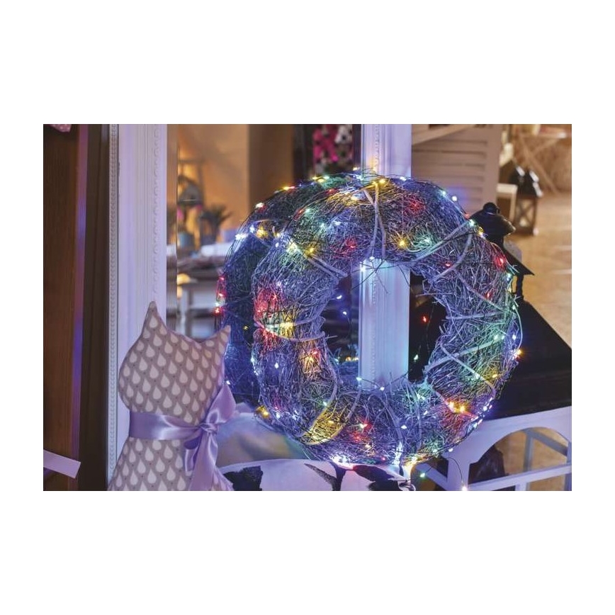 Ghirlandă LED de exterior pentru Crăciun 150xLED/20m IP44 multicoloră