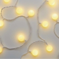 Ghirlandă LED de exterior pentru Crăciun 40xLED/9m IP44 alb cald