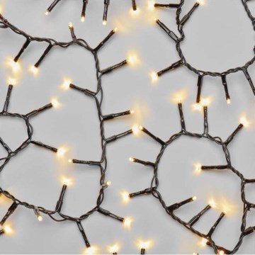 Ghirlandă LED de exterior pentru Crăciun 600xLED/17m IP44 alb cald