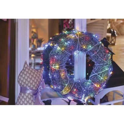 Ghirlandă LED de exterior pentru Crăciun 75 LED/12,5 m IP44 multicolor