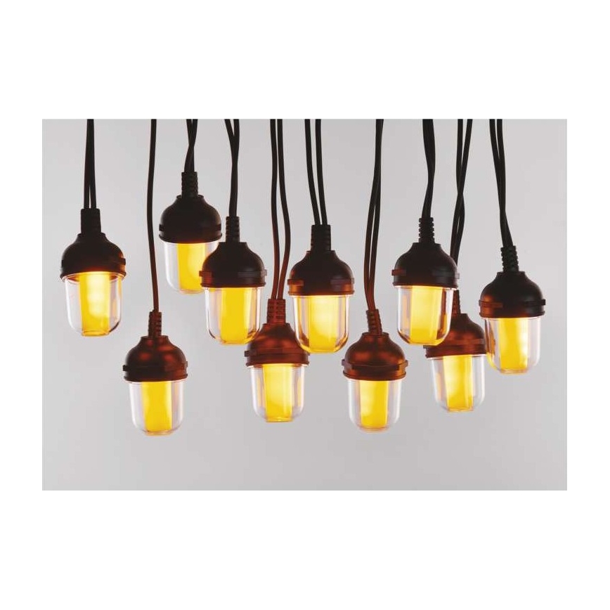 Ghirlandă LED decorativă pentru exterior 100xLED/9,5m IP44