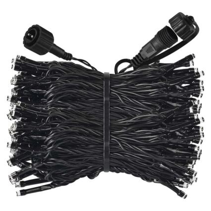 Ghirlandă LED pentru exterior, 100xLED/10m, IP44, alb rece