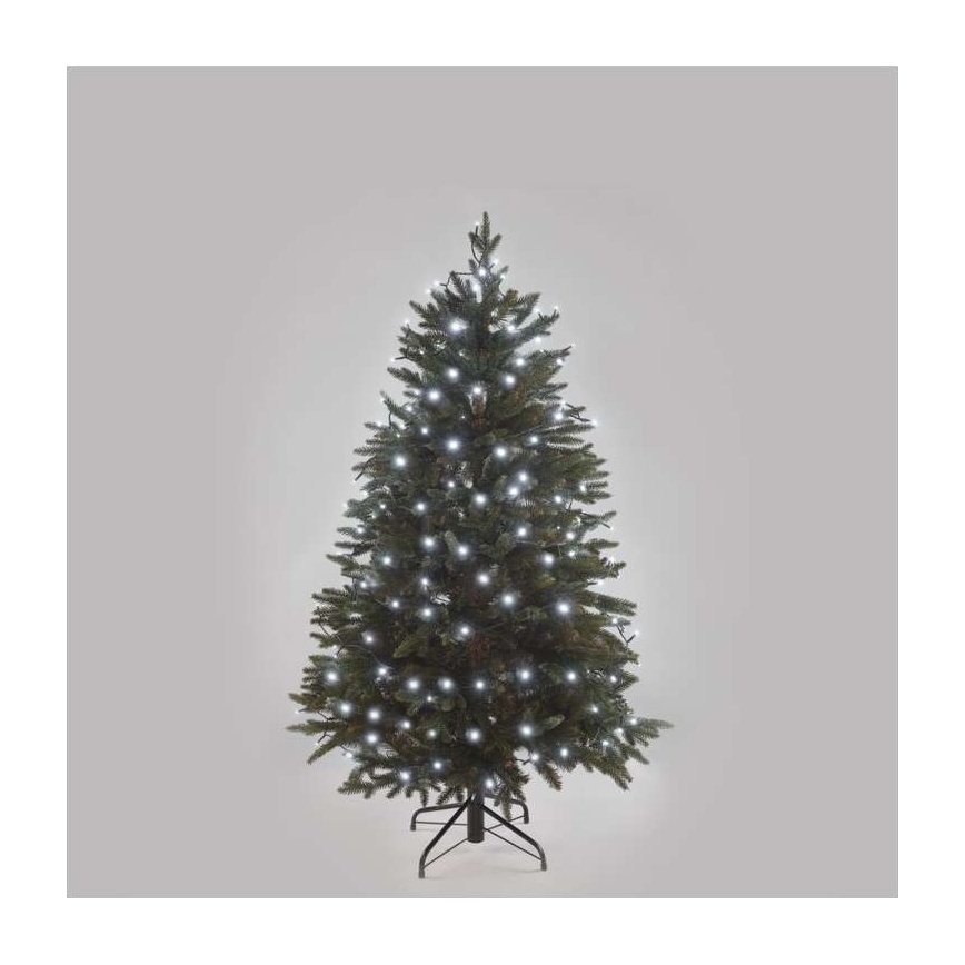 Ghirlandă LED pentru exterior, 120 LED-uri, 17 m, IP44, alb rece