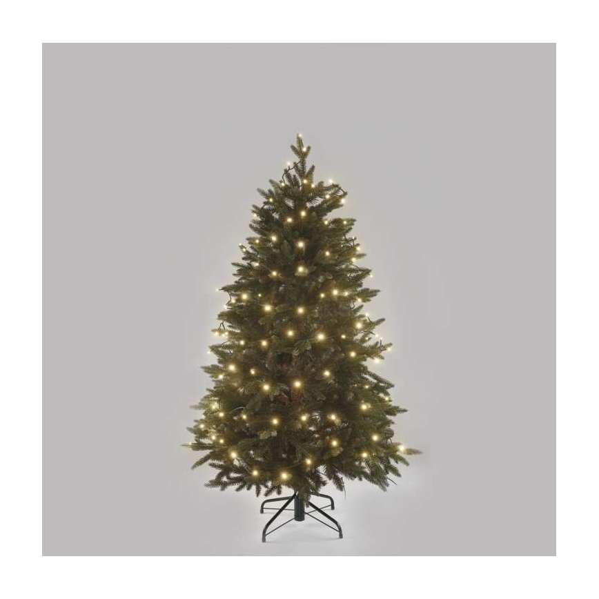 Ghirlandă LED pentru exterior 120xLED/3xAA 8,9 m IP44 alb cald