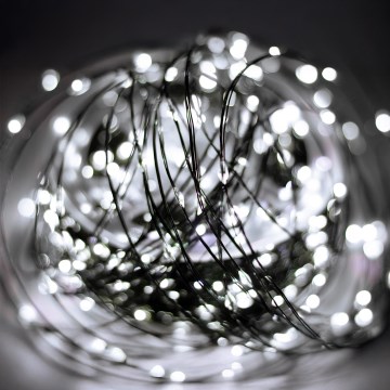 Ghirlandă LED pentru exterior 1500xLED/230V 8 funcții 153 m IP44 alb rece + telecomandă