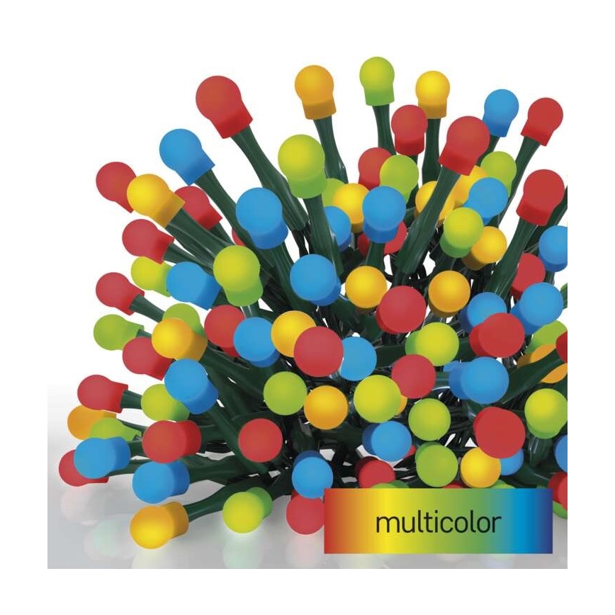 Ghirlandă LED pentru exterior, 480 LED, 53 m, IP44, multicolor