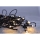 Ghirlandă LED pentru exterior, 55 m, 500 LED, 8 funcții, IP44, alb cald
