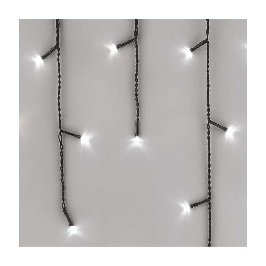 Ghirlandă LED pentru exterior, 600 LED, 8 moduri, 15 m, IP44, alb rece