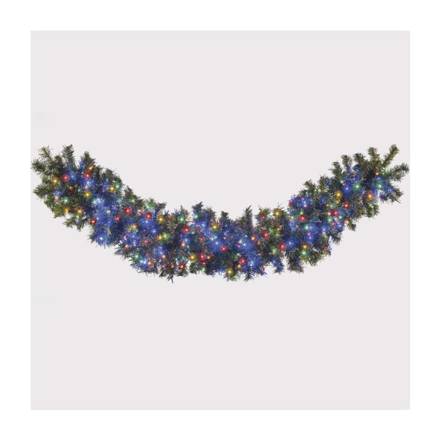 Ghirlandă LED pentru exterior 600xLED/17m IP44 multicolor