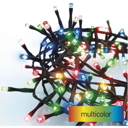 Ghirlandă LED pentru exterior 600xLED/17m IP44 multicolor