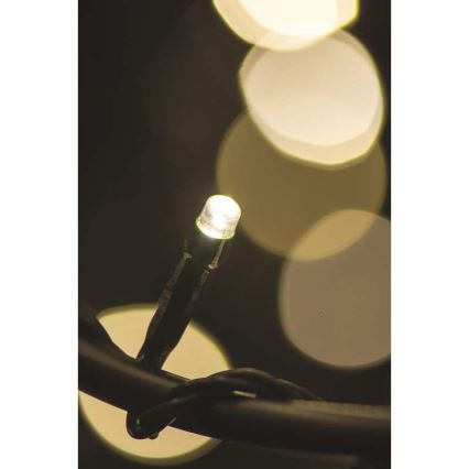 Ghirlandă LED pentru exterior, 80xLED/13m, IP44, alb cald