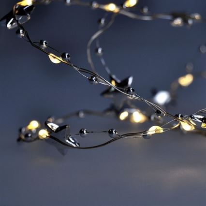 LED Lanț de crăciun 1 m 20xLED/2xAA