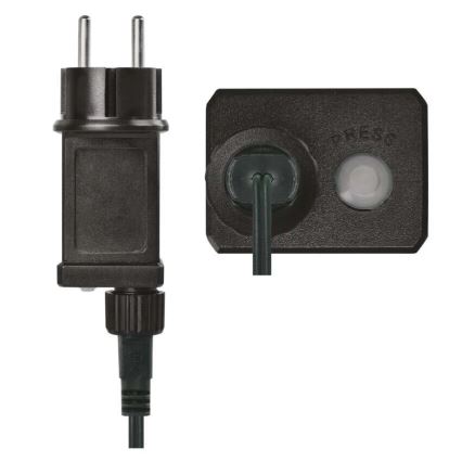Ghirlandă luminoasă de exterior 120 LED/17 m, IP44, alb cald