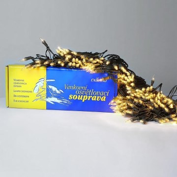 Ghirlandă luminoasă de exterior 80x1,5V/0,07A/27m IP44