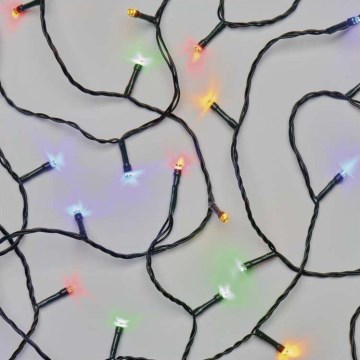 Ghirlandă luminoasă LED de exterior pentru Crăciun 180xLED/23m IP44 multicolor