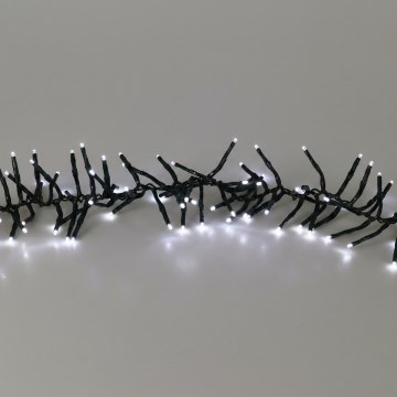 Ghirlandă solară LED 768xLED/3,7V/13 funcții 1200 mAh 8,6 m IP44 alb rece + telecomandă