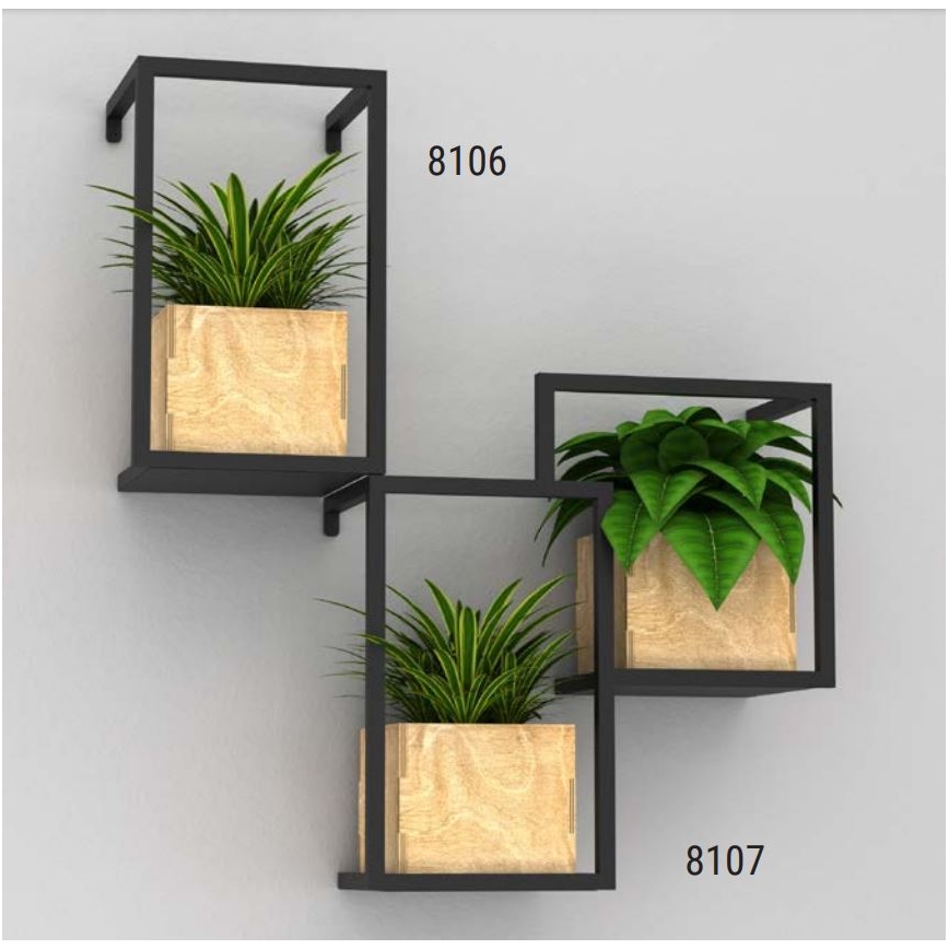 Ghiveci de flori de perete 38x35,5 cm