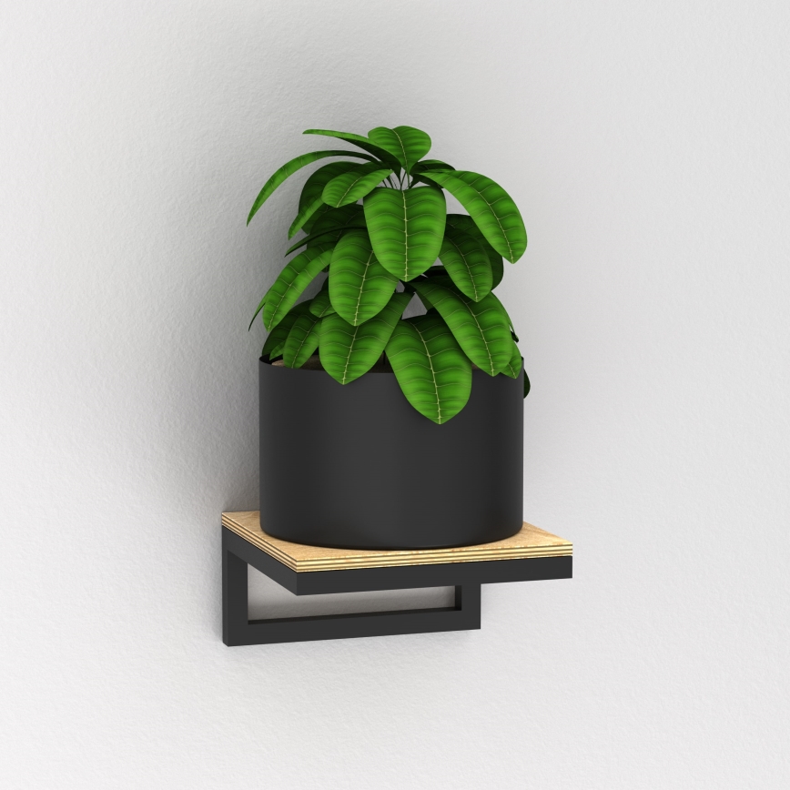 Ghiveci de flori de perete 9x18 cm