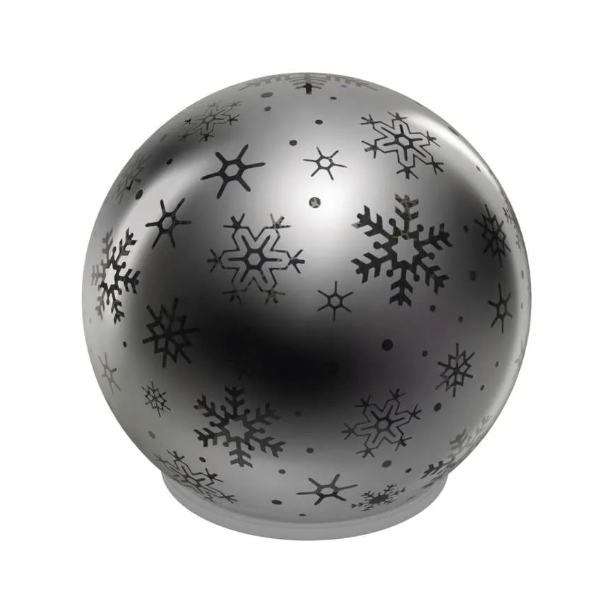 Glob LED pentru Crăciun, Ø 12 cm, 0,3 W, alimentare 3xAA