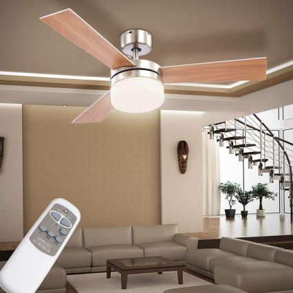 GLOBO 0333 - Ventilator lant 2xE14/40W/230V