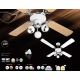 GLOBO 03351 - Ventilator de tavan DRAGONERA 3xGU10/3W/230V