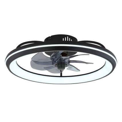 Globo - Ventilator de tavan LED reglabil, LED/40W/230V 3000-6500K + telecomandă