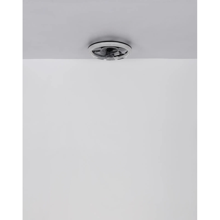 Globo - Ventilator de tavan LED reglabil, LED/30W/230V 2700-6000K + telecomandă