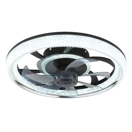 Globo - Ventilator de tavan LED reglabil, LED/30W/230V 2700-6000K + telecomandă