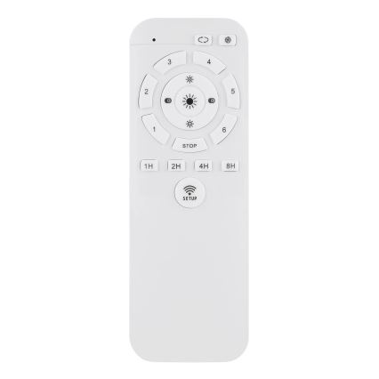 Globo - Ventilator de tavan LED reglabil, LED/30W/230V 2700-6000K + telecomandă