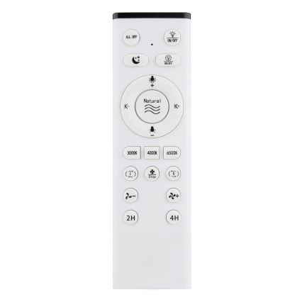 Globo - Ventilator de tavan LED reglabil LED/45W/230V 3000-6500K + telecomandă