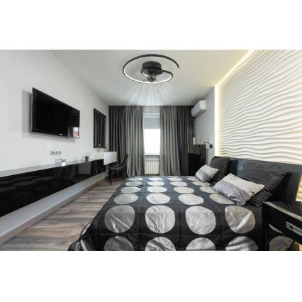 Globo - Ventilator de tavan LED reglabil LED/30W/230V 2700-6500K + telecomandă