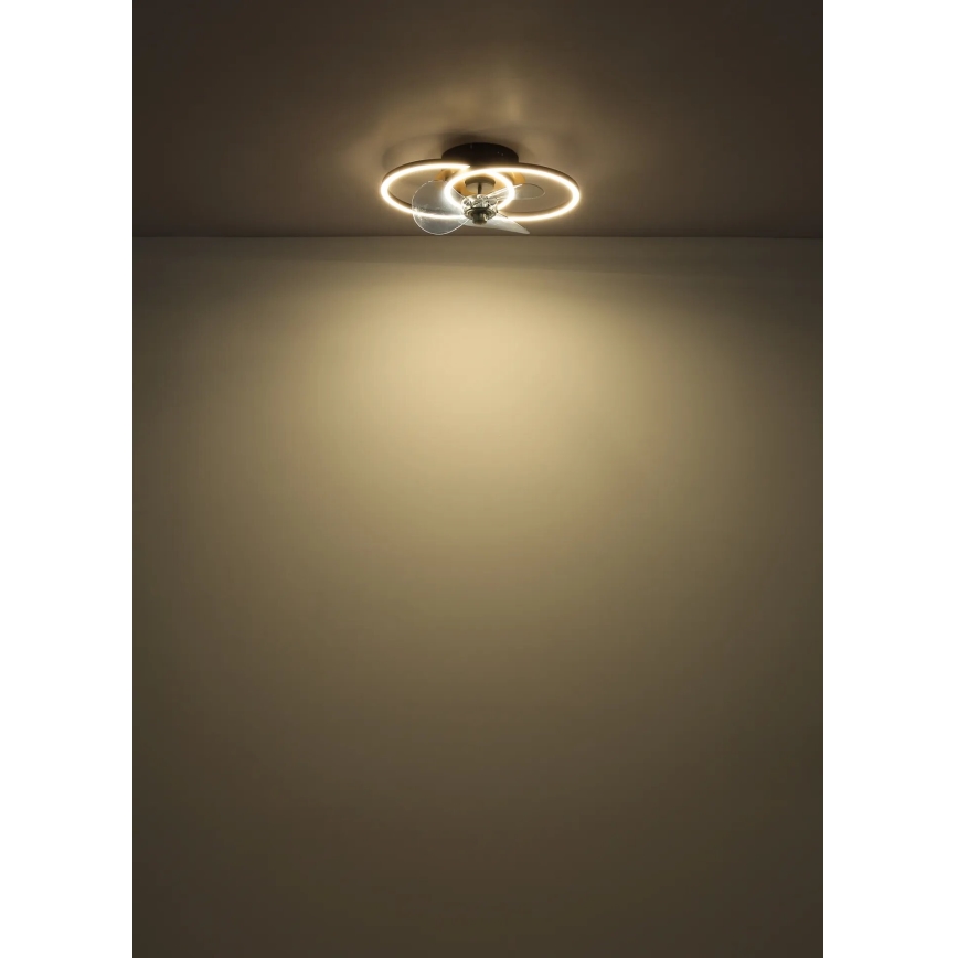 Globo - Ventilator de tavan LED reglabil LED/24W/230V 2700-6500K + telecomandă