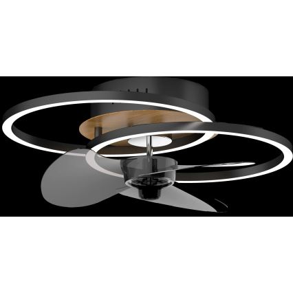Globo - Ventilator de tavan LED reglabil LED/24W/230V 2700-6500K + telecomandă