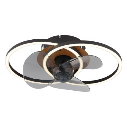 Globo - Ventilator de tavan LED reglabil LED/24W/230V 2700-6500K + telecomandă