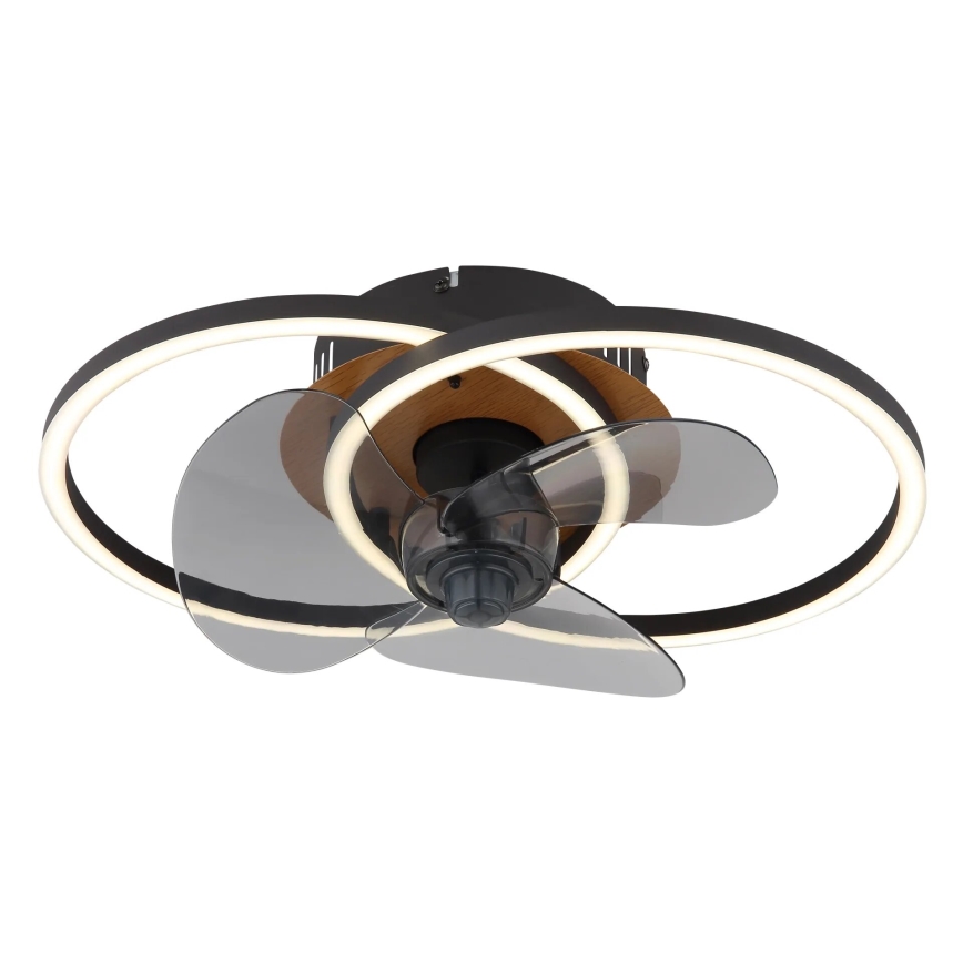 Globo - Ventilator de tavan LED reglabil LED/24W/230V 2700-6500K + telecomandă