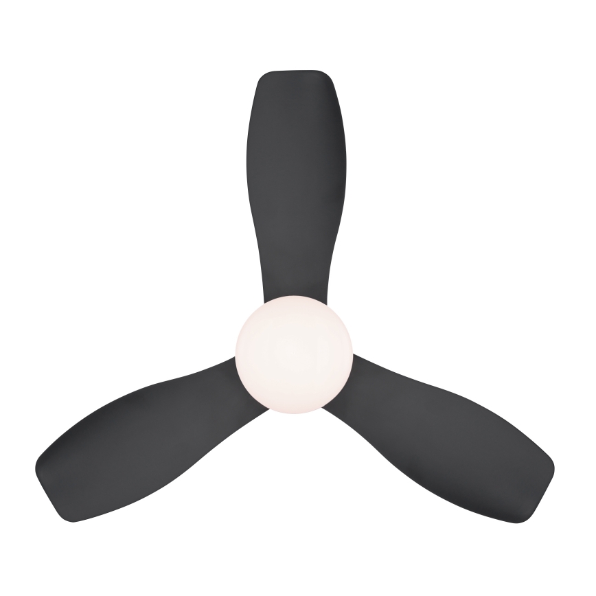 Globo - Ventilator de tavan dimabil LED/15W/230V 2700-6500K negru + telecomandă