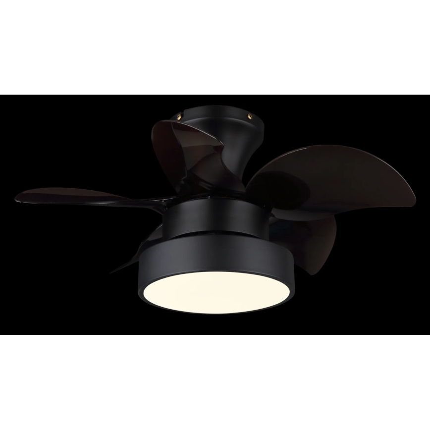 Globo - Ventilator de tavan cu LED dimabil/22W/230V 3000/4500/6000K maro + telecomandă