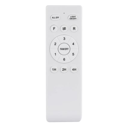 Globo - Ventilator de tavan cu LED dimabil/22W/230V 3000/4500/6000K maro + telecomandă