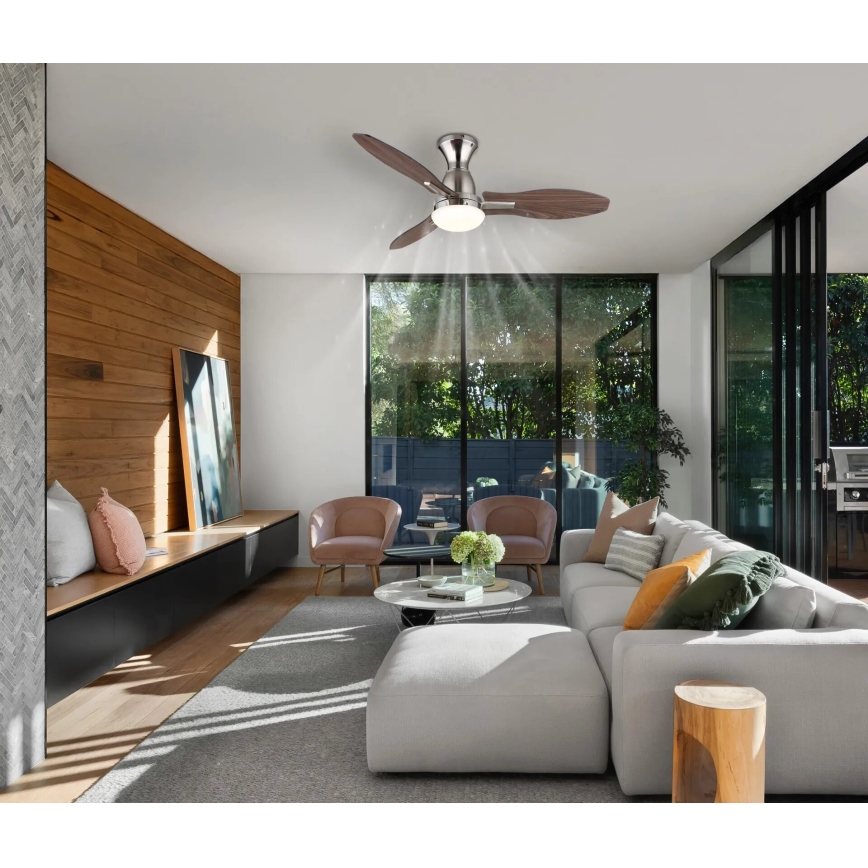 Globo - Ventilator de tavan LED reglabil LED/22W/230V 3000/4500/6000K + telecomandă