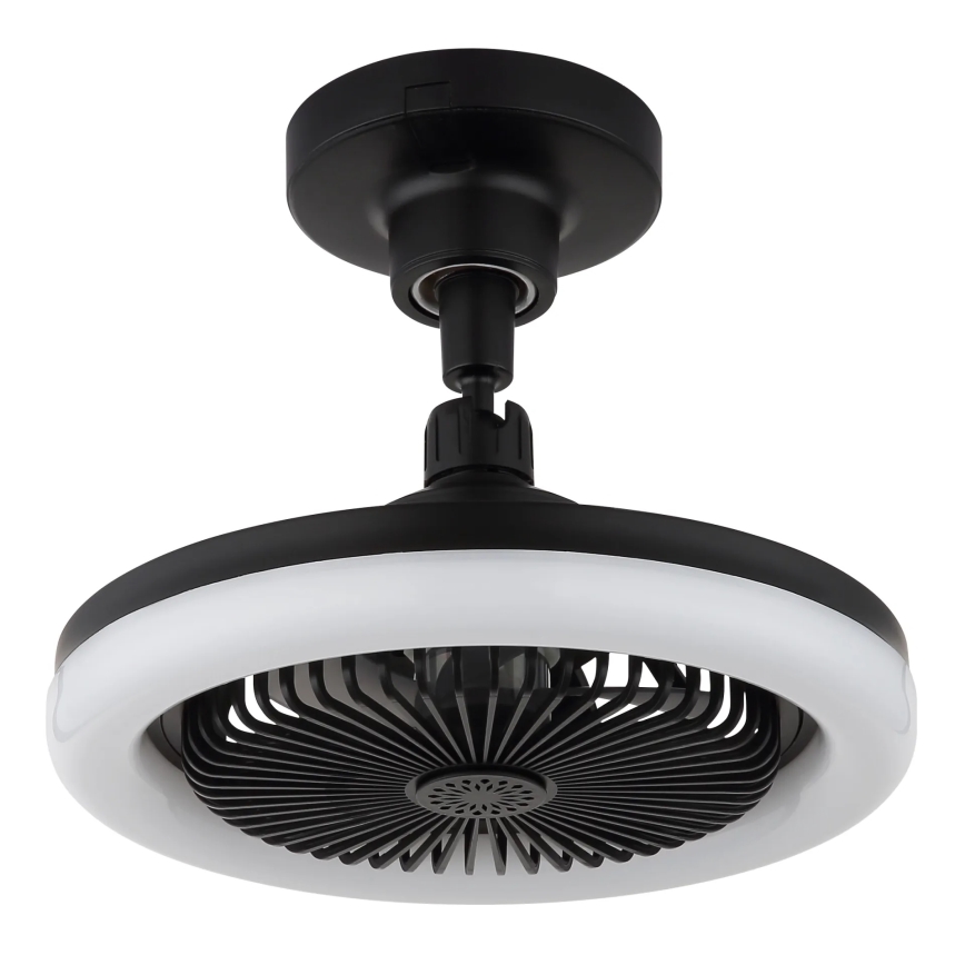 Globo - Ventilator de tavan LED dimmabil, 20W, 230V, 3000-6500K, negru + telecomandă